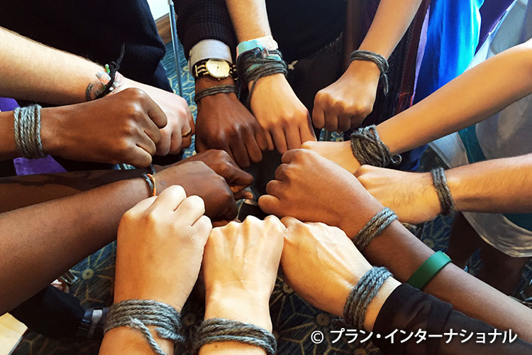 写真:世界平和への祈りを込めて