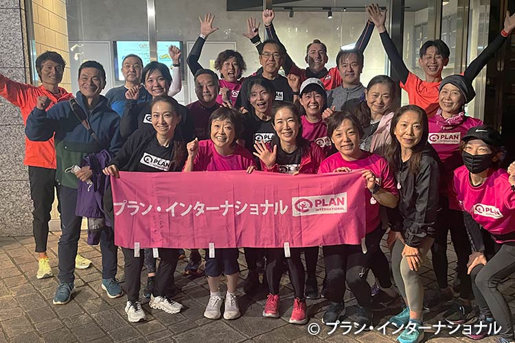 写真：増田明美さんによるランニングクリニック（2022年11月）