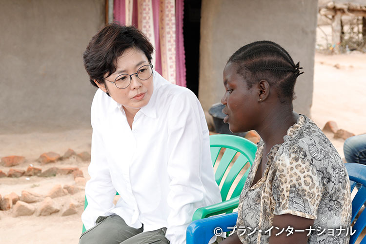 画像：難民居住区の子どもたちの現実