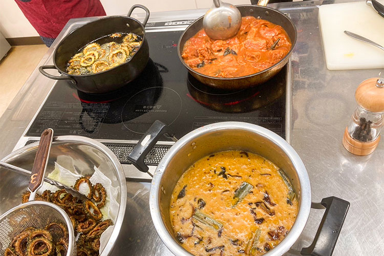 良い香りに、お腹が鳴りそう・・