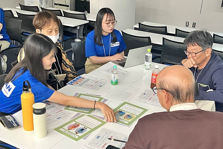 ディスカッションに花が咲きます