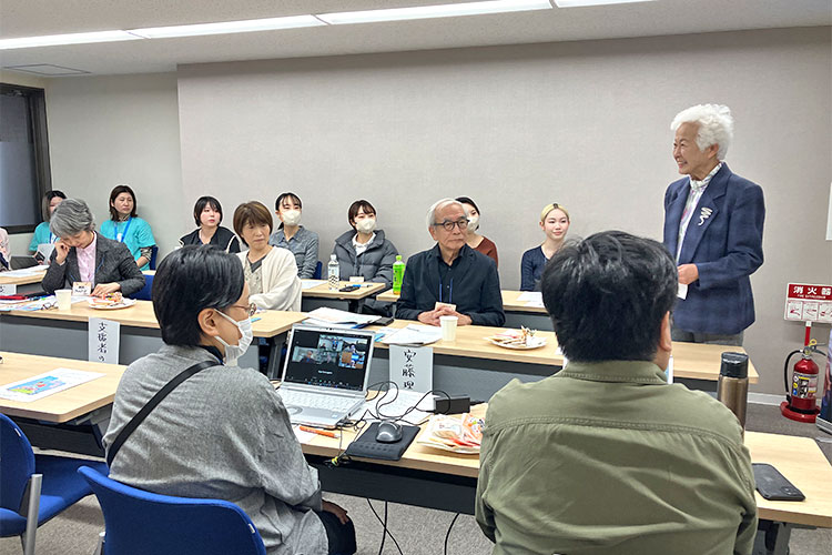 池上理事長の挨拶でスタート