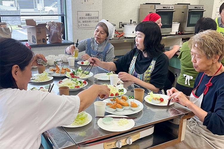 お待ちかねの試食会