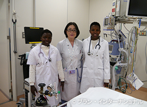 写真：東京女子医科大学を訪問
