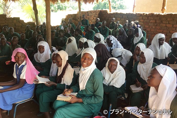 写真：ムスリム人口が多いユンベ県の小学校