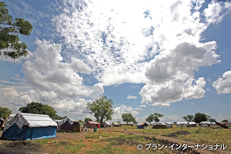 写真：国内避難民キャンプ